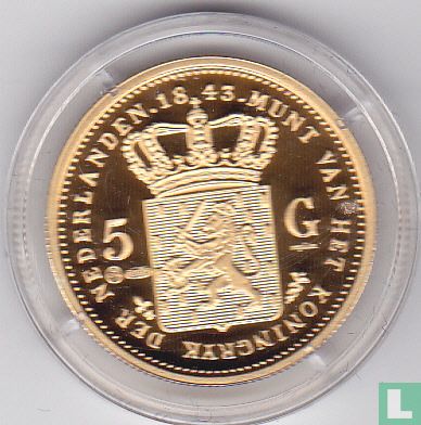 Replica 5 Gulden 1843 - Image 2