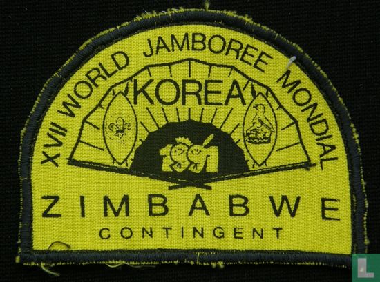 Zimbabwe contingent - 17th World Jamboree