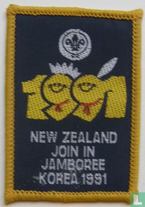 New Zealand contingent - 17th World Jamboree (Join In)