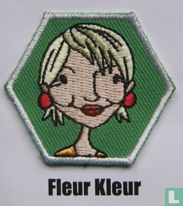 Fleur Kleur-badge