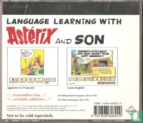 Language Learning with Asterix and Son - Disc 1 - Afbeelding 2