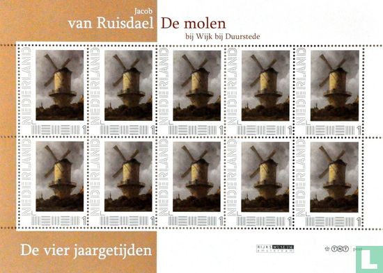 Jacob van Ruisdael - Le moulin à vent près de Wijk bij Duurstede