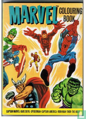 Marvel Colouring Book - Image 1