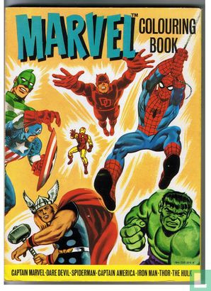 Marvel Colouring Book - Image 2