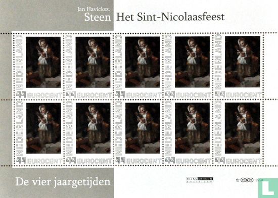 Jan Steen - The Saint Nicholas Feast