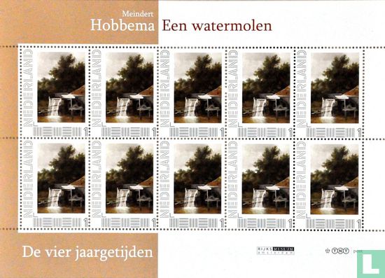 Meindert Hobbema - A watermill
