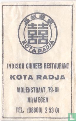 Indisch Chinees Restaurant Kota Radja 