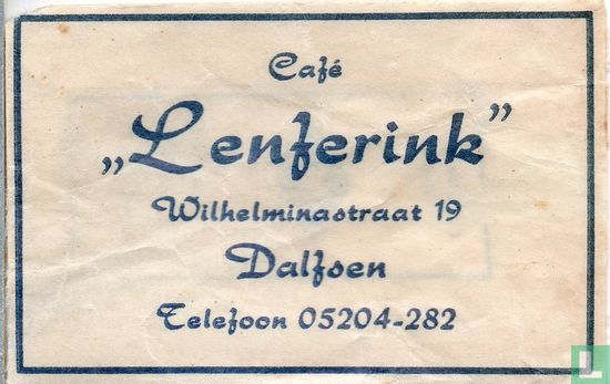 Café "Lenferink" - Bild 1