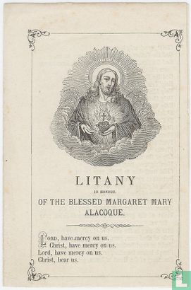 Litany of the blessed Margaret Mary Alacoque