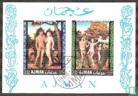 Schilderijen - Adam en Eva
