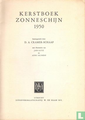 Kerstboek Zonneschijn 1950 - Image 3