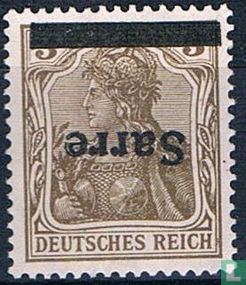Germania with Sarre imprint