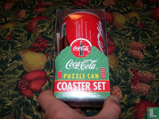 Coke Can Coaster Set Puzzle - Afbeelding 1