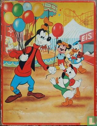 Goofy op de Kermis deelt ballonnen uit - Afbeelding 1