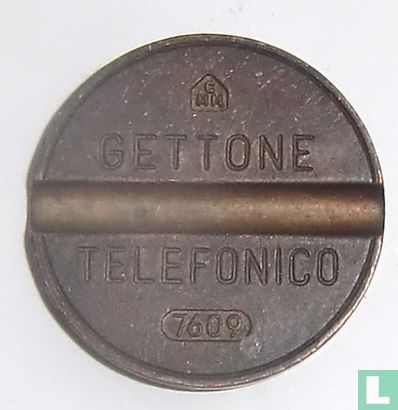 Gettone Telefonico 7609 (CMM) - Afbeelding 1