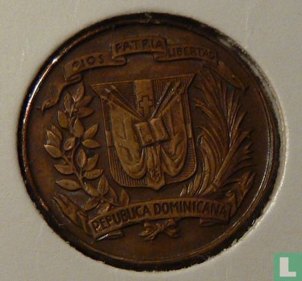 République dominicaine 1 centavo 1955 - Image 2