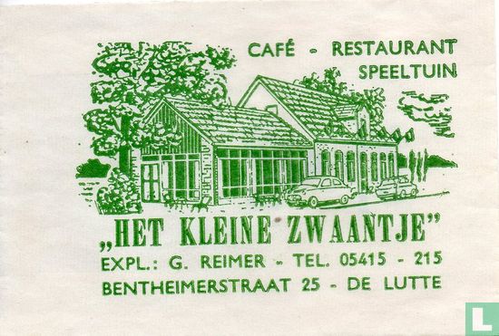Café Restaurant Speeltuin "Het Kleine Zwaantje" - Afbeelding 1