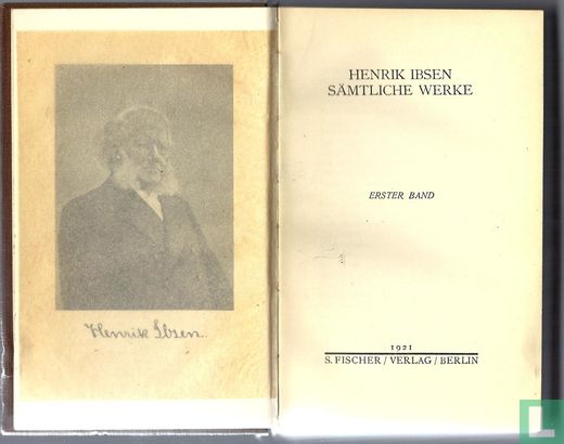 Henrik Ibsen Sämtliche werke in fünf Bänden - Afbeelding 3