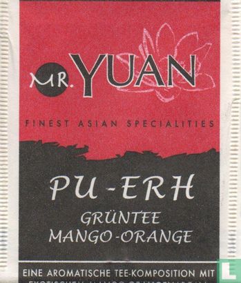 Pu-Erh Grüntee Mango-Orange - Bild 1