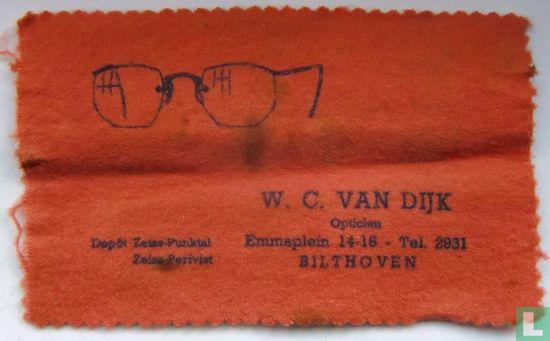 1928 brillenkoker W. van Dijk - Bild 2