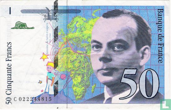 France 50 Francs 1994 - Image 1