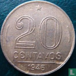 Brazil 20 centavos 1946 - Image 1