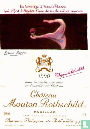 MOUTON-ROTHSCHILD 1990, 1ER CRU CLASSE, PAUILLA