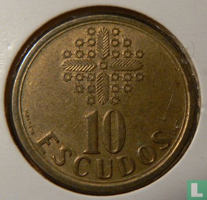 Portugal 10 escudos 1996 - Image 2