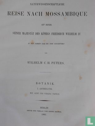 Naturwissenschaftliche Reise nach Mossambique 1862 - Image 3
