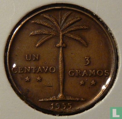 République dominicaine 1 centavo 1955 - Image 1