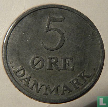Denmark 5 øre 1956 - Image 2
