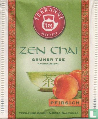 Grüner Tee aromatisiert Pfirsich  - Afbeelding 1