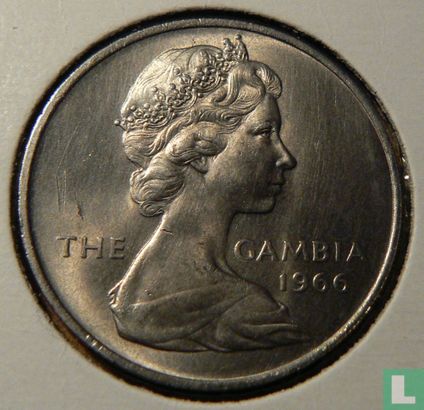 The Gambia 2 shillings 1966 - Image 1