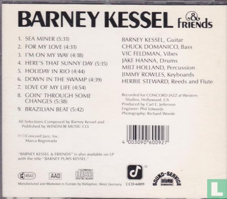 Barney Kessel & Friends Barney plays Kessel  - Afbeelding 2