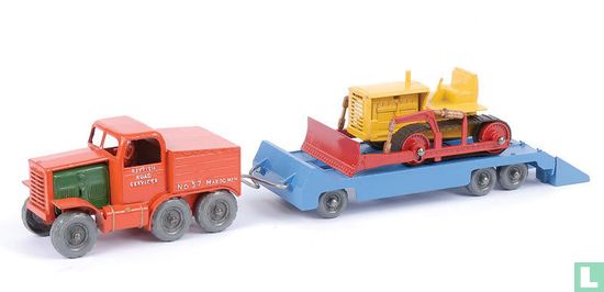 Prime Mover with Trailer and Bulldozer - Image 1