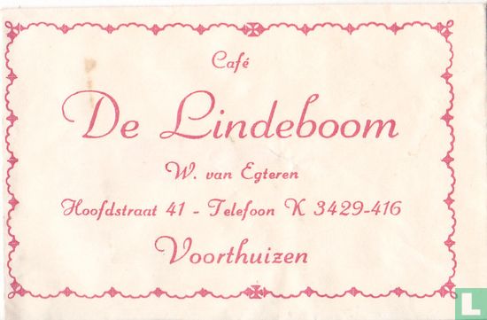 Café  De Lindeboom