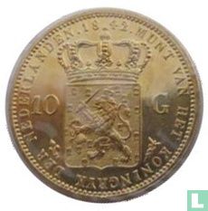 Pays-Bas 10 gulden 1842 - Image 1
