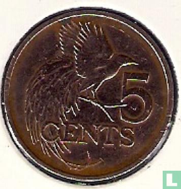 Trinidad en Tobago 5 cents 1980 (zonder FM) - Afbeelding 2