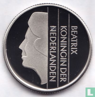 Netherlands 25 cents 1982 (PROOF) - Image 2