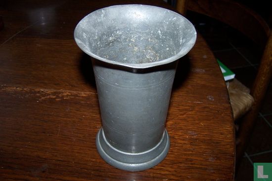Tinnen vaas - Afbeelding 1
