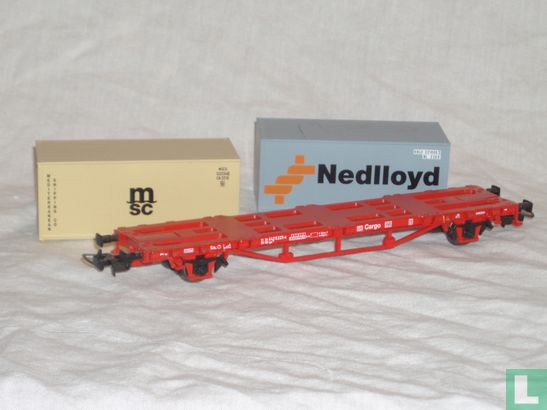 Containerwagen DB Cargo "Nedlloyd", "Msc"  - Bild 3