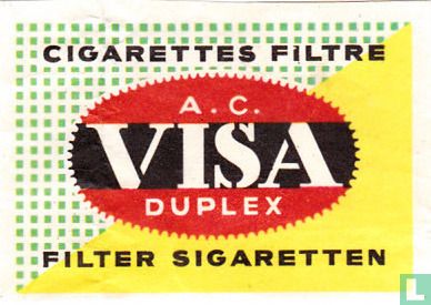 Cigarettes filtre Visa Duplex