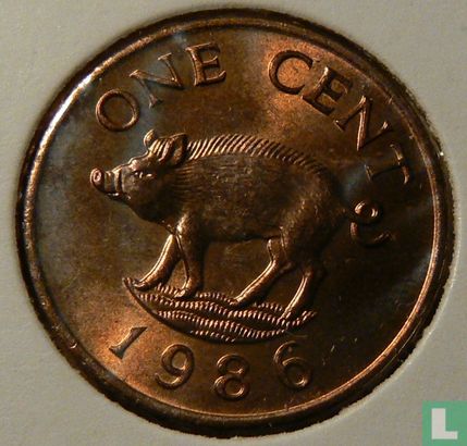 Bermuda 1 cent 1986 - Image 1