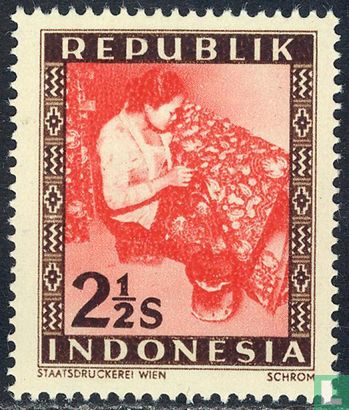 Batik-arbeidster