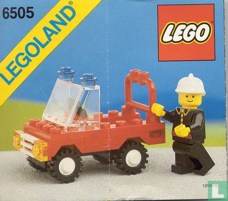 Lego 6505 Fire Chief's Car - Image 1