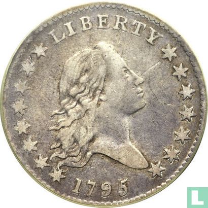 United States ½ dollar 1795 (S over D) - Image 1
