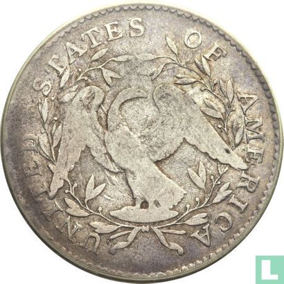 United States ½ dollar 1795 (S over D) - Image 2