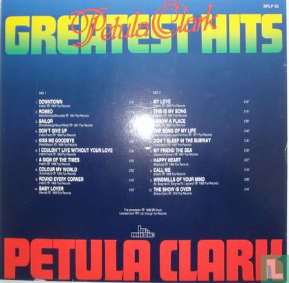 Greatest Hits of Petula Clark - Afbeelding 2