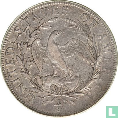 États-Unis ½ dollar 1797 - Image 2