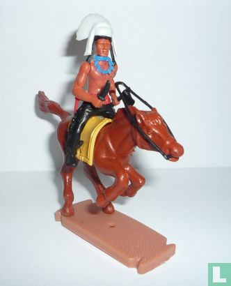 Indiaan te paard - Afbeelding 1